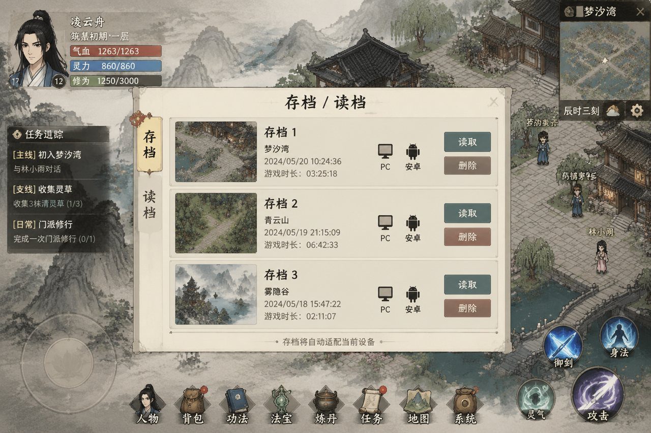 谪仙索欢录 主线事件 玩法截图 4